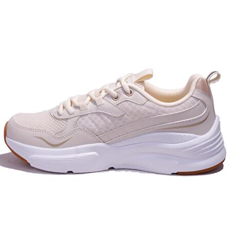 Kinetix Prestıge TxBB w Ekru Ortopedik Günlük Kadın Spor Ayakkabı