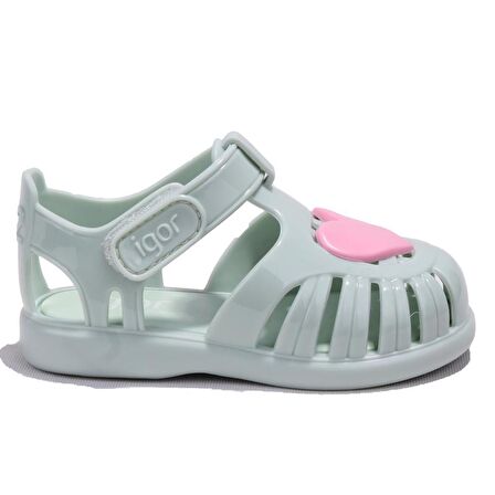 Igor S10310BB Tobby Gloss Love Mint Ortopedik Günlük Kız Çocuk Sandalet