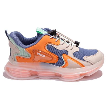 Vicco Mask 346F23Y168B Mavi Ortopedik Günlük Erkek Çocuk Spor Ayakkabı