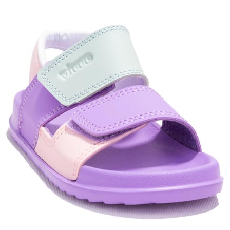 Vicco Krixi 321F23Y252B Lila Ortopedik Günlük Kız Çocuk Spor Sandalet