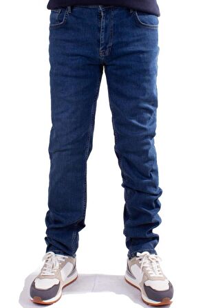 Colt Jeans  Vega 9133-56B Mavi Yüksek Bel Rahat Paça Erkek Jeans  Pantolon