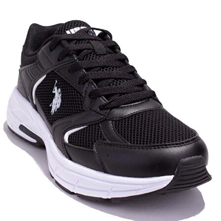 U.S Polo Assn FelıxBB Siyah Beyaz Ortopedik Günlük  Erkek Spor Ayakkabı