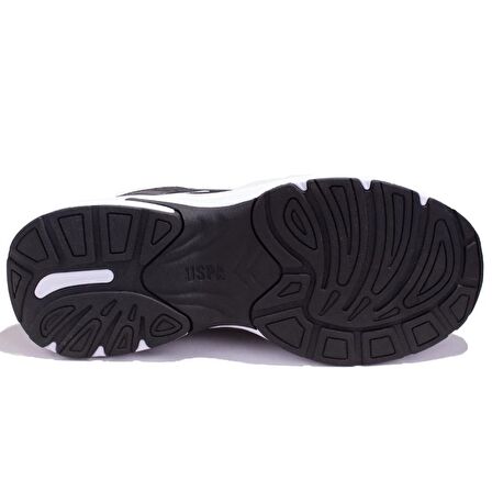 U.S Polo Assn FelıxBB Siyah Beyaz Ortopedik Günlük  Erkek Spor Ayakkabı