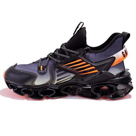 Gamelu 24YM HumaBB Siyah Ortopedik Günlük Erkek Spor Ayakkabı