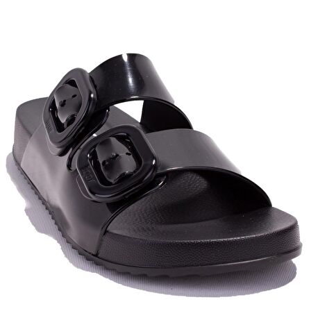 Igor S10334BB Habana Brillo Siyah Rugan Ortopedik Günlük Kadın Terlik