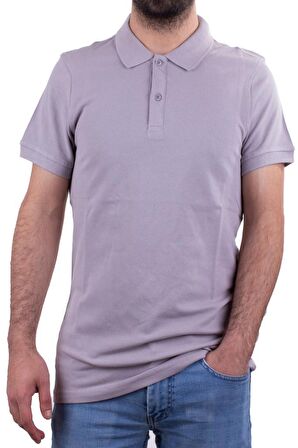 Twister Jeans 2277BB Gri Polo Yaka Erkek T-Shirt