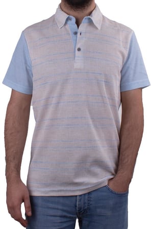 Twister Jeans 2281BB Mavi Polo Yaka Erkek T-Shirt