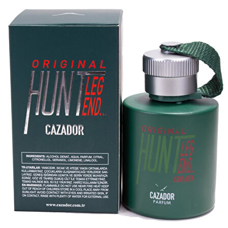 Cazador CAZ 9561BB Hunter Original 100 Cl EDT Erkek Parfüm Hunter