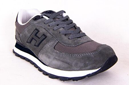 Hammer Jack 10219250 Peru Gri Lacivert Ortopedik Günlük Deri Erkek Spor Ayakkabı