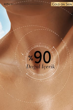 Gold On Skin Işıltılı Yüz Kremi 50 Ml + Kuru Yağ 100 ml Seti - Nemlendirir, Işıltı Verir