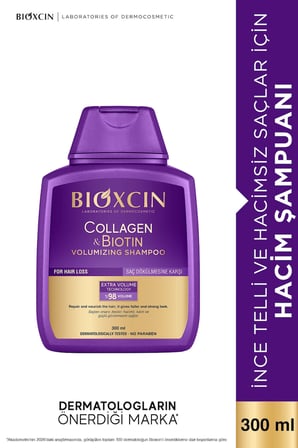 Dökülme Karşıtı & Hacim Veren Şampuan Seti - Forte, Collagen & Biotin