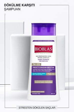 Procyanidin & Biotin Anti Stres Şampuanı 2 x 360 ml - Dökülme Karşıtı