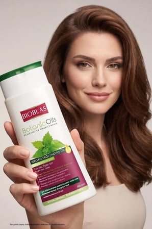 Botanic Oils Isırgan Organik Zeytinyağı Şampuan 2 x 360 ml - Dolgunlaştırıcı, Saç Dökülmesine Karşı