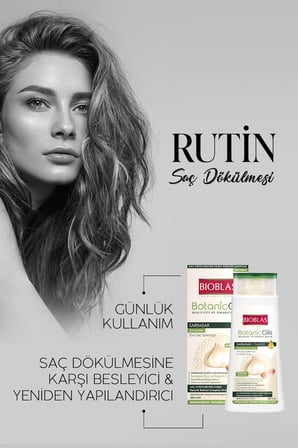 Botanic Oils Sarımsaklı Şampuan 2 x 360 ml Saç Dökülmesine Karşı, Güçlendirici