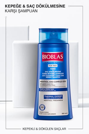 Thermal Expert Men Kepek ve Saç Dökülmesine Karşı Şampuan 2 x 360 Ml