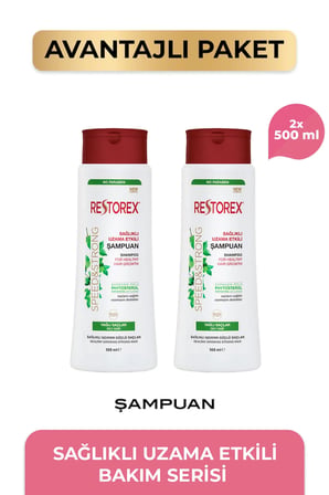 Şampuan 2 x 500 Ml İnce Telli Ve Yağlı Saçlar