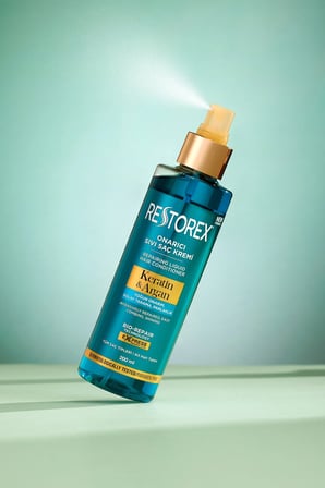 Keratin & Argan Onarıcı Sıvı Saç Bakım Kremi 2 x 200 Ml