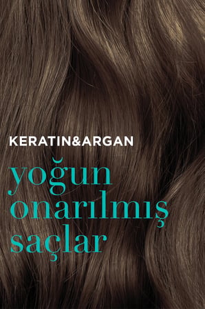 Keratin & Argan Onarıcı Sıvı Saç Bakım Kremi 2 x 200 Ml