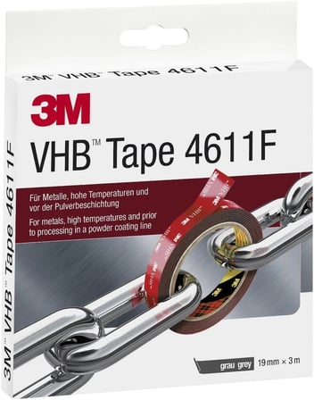 3m Vhb 4611F Gri Çift Taraflı Akrilik Bant 19MMX3MT