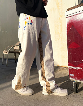 Ultra Premium UN Design Splash Baggy Kot Pantolon