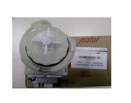 Beko Bulaşık Makinesi Orjinal Pompa Motoru Kirli Su Tahliye Motor