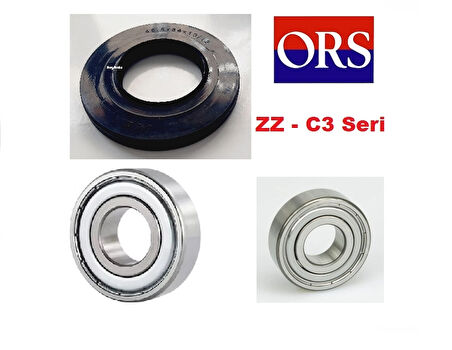 NO 4 Samsung Çamaşır Makinesi Kazan Rulman Keçe Takımı Uyumlu Model Açıklamada