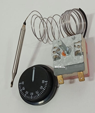 Demirdöküm Uyumlu Termosifon Termostat , Şofben Termostatı 0 - 90 Otomatik 16 Amper