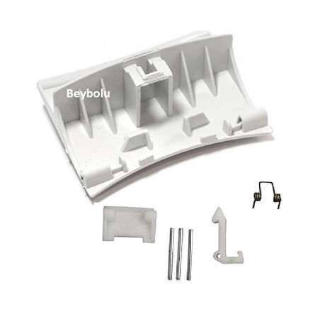 Bosch Uyumlu WFD1290TR Mandal Ve Kilit Dili Tutamak WFD 1290 Çamaşır Makinesi Kapak Mandalı