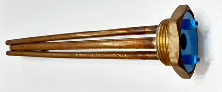 Bakır Güneş Enerji Isıtıcı Rezistans 2000 Watt , 1-1,4 İNÇ 30 CM