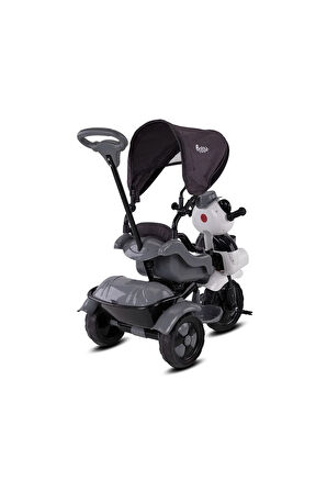 Toys 127 Panda Üç Tekerlekli Tenteli Ebeveyn Kontrollü Bisiklet Çocuk Bisikleti