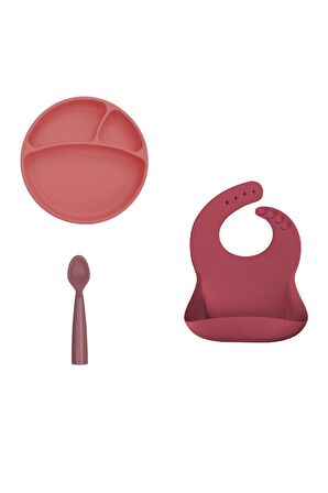 Porsiyon Set Velvet Rose(TABAK BASİC ÖNLÜK NAM NAM)