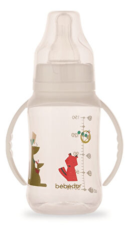 Bebedor Kulplu PP Biberon 150ML (Kod:76302) - Yeşil