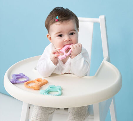 Wee Baby Prime Silikon Diş Kaşıyıcı (Kod:928) - Pembe