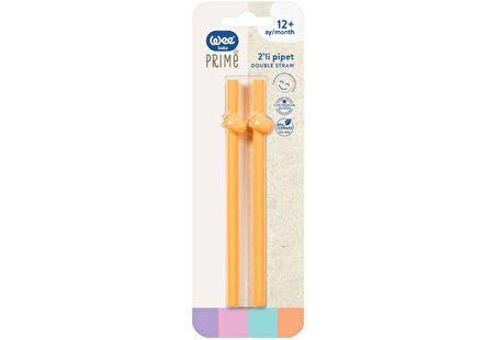 Wee Baby Prime Silikon Pipet (Kod:929) - Turuncu