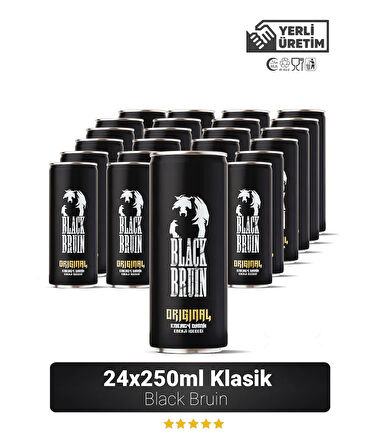 Black Bruin Enerji İçeceği 250 Ml X 12 Adet