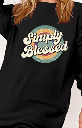 Livizmir Moda Kadın Uzun Kollu Bisiklet Yaka Yazılı Viskon Iki Iplik Elbise