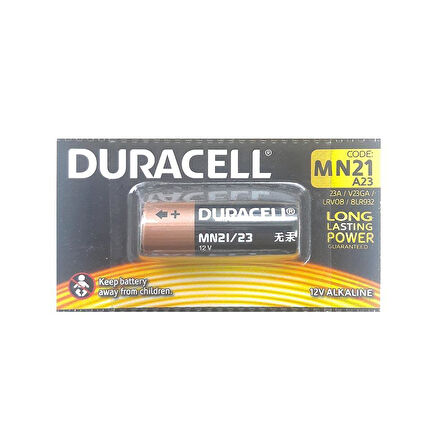 Duracell MN21 12 Volt Kumanda Pili 1 Adet