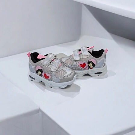 KIZ ÇOCUK ÜST BEBEK BASKILI SNEAKER