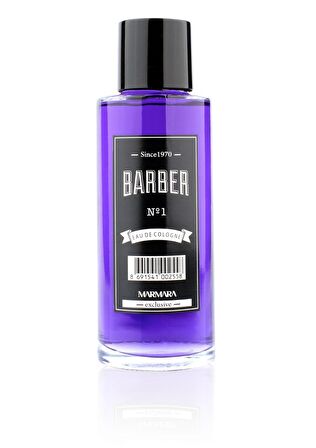 Barber 250 ml No 1 Cam Şişe Kolonya