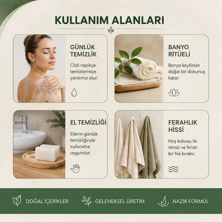 Balık Burç Sabunu Doğal El Yapımı 100g-3 adet