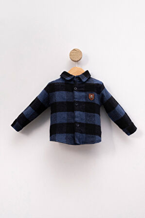 Papyonlu Şık Bebek Alt Üst Takım-Mavi | 18-24 ay