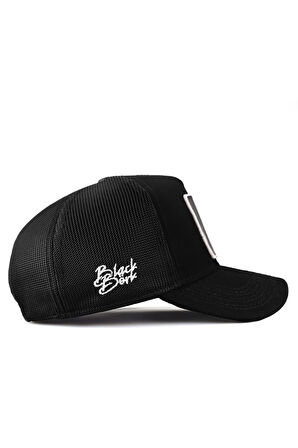  Duckside Logolu Siyah Trucker Şapka