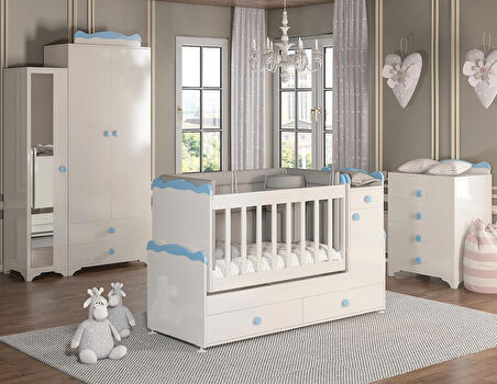 PATİKO BBY 950 BABYSUN 3 KAPILI DOLAPLI BEBEK ODASI TAKIMI