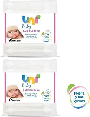 Uni Baby Kulak Cubugu 60'lı x 2 Adet