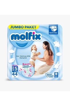 3D No 5 Junior Plus Jumbo Paket 44'lü