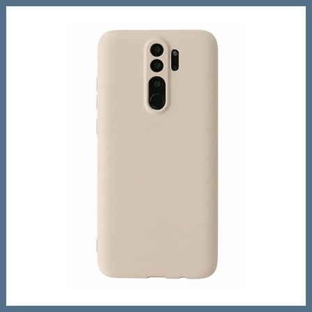 BuradaBulabilirsin Redmi Note 8 Pro Kılıf First Silikon - Krem BBZ