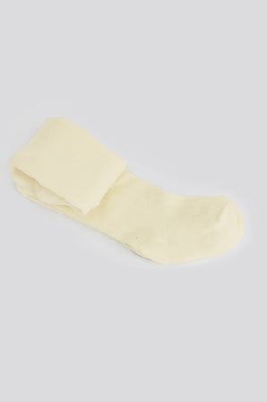 BuradaBulabilirsin Bistyle Tekli Düz Külotlu Çorap 50104 Naturel · Beden: 0-6 Ay · Renk: Naturel BBZ