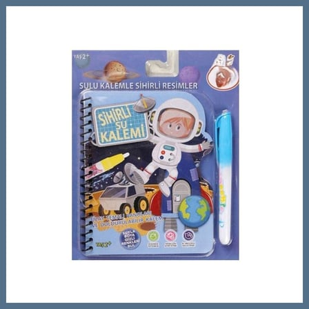 BuradaBulabilirsin BK002 SİHİRLİ BOYAMA KİTABI BBZ