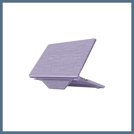 BuradaBulabilirsin Macbook Air 15 2023 Macbook Kumaş Kapak - Mor BBZ