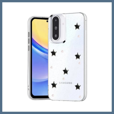 BuradaBulabilirsin Samsung Galaxy A36 Uyumlu Fiyonk Desenli Kapak - Desen 7 BBZ